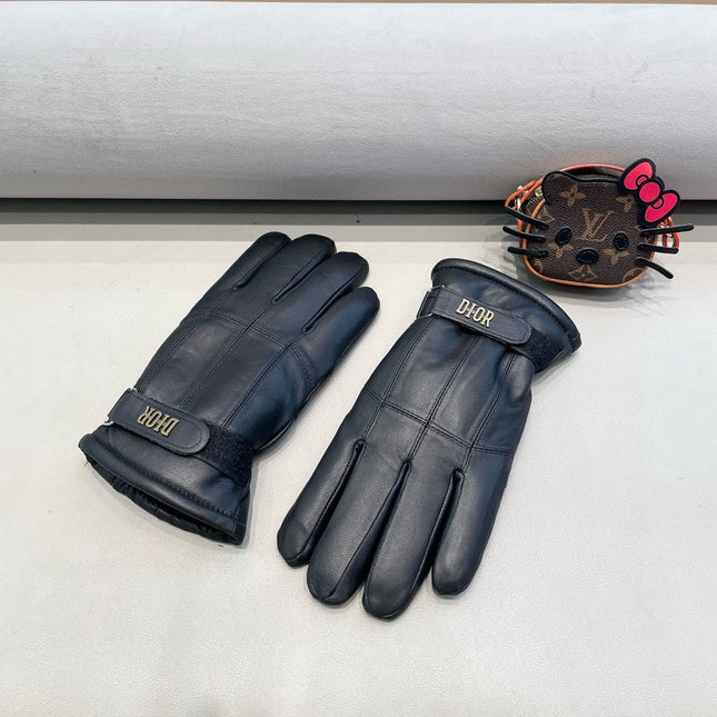 GLOVES IN BLACK LAMBSKIN 445816