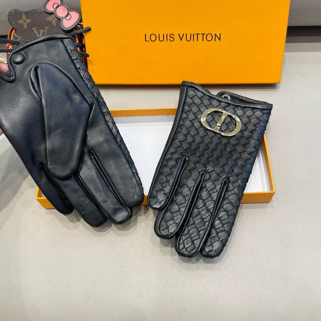 GLOVES IN BLACK LAMBSKIN 454561