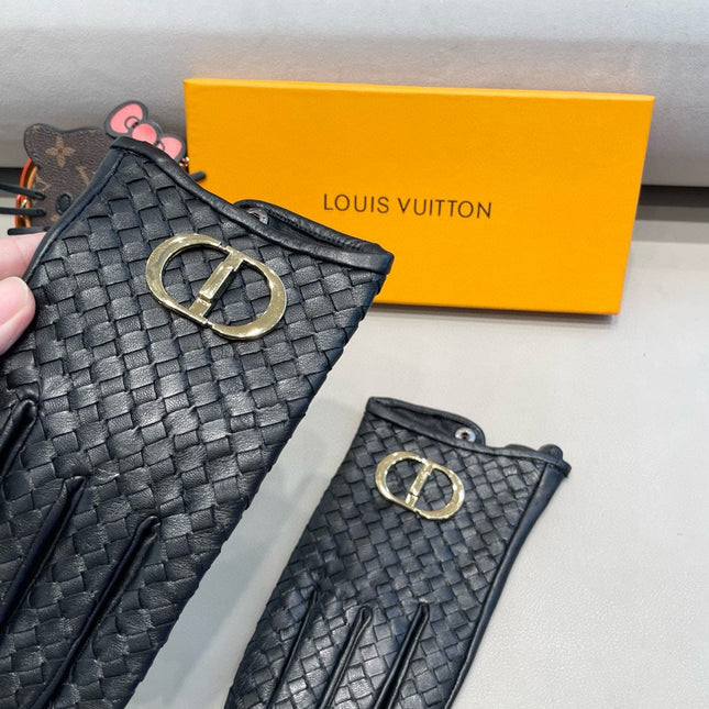 GLOVES IN BLACK LAMBSKIN 454561