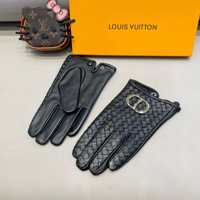 GLOVES IN BLACK LAMBSKIN 454561