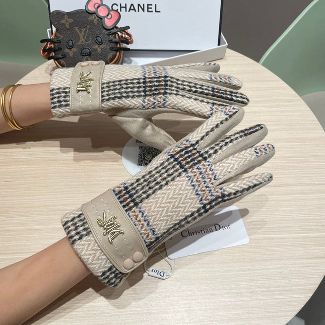 GLOVES IN COLORFUL WOOL 463808