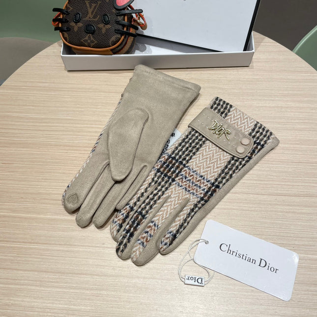 GLOVES IN COLORFUL WOOL 463808