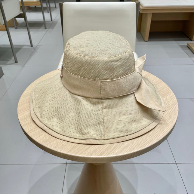 BUCKET HAT MODEL 650698 IN BEIGE FABRIC