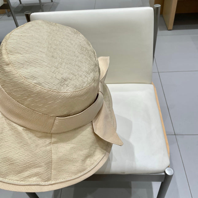 BUCKET HAT MODEL 650698 IN BEIGE FABRIC