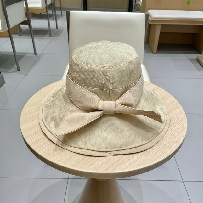 BUCKET HAT MODEL 650698 IN BEIGE FABRIC