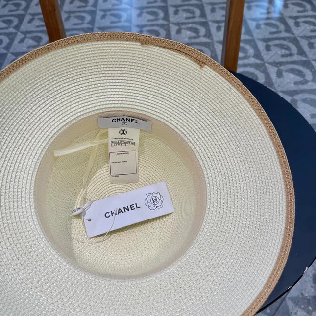 STRAW CLOCHE HAT IVORY 672757