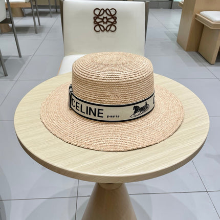 WIDE BRIM HAT MODEL 652231 IN NATURAL WOVEN STRAW