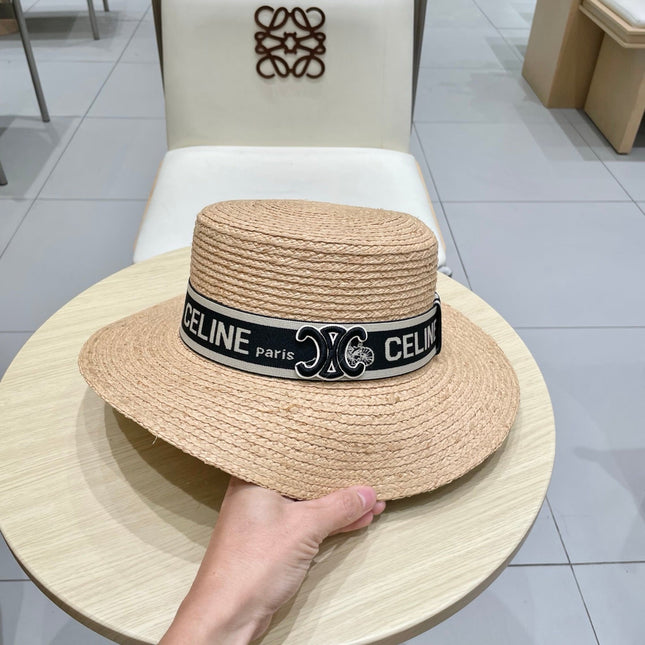 WIDE BRIM HAT MODEL 652233 IN NATURAL WOVEN STRAW