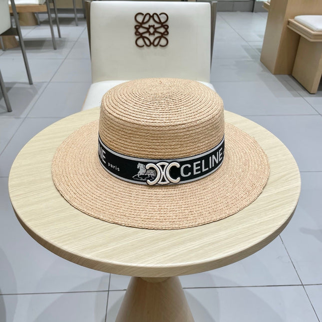 WIDE BRIM HAT MODEL 652234 IN NATURAL WOVEN STRAW