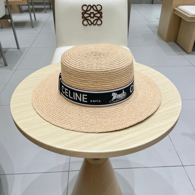 WIDE BRIM HAT MODEL 652234 IN NATURAL WOVEN STRAW