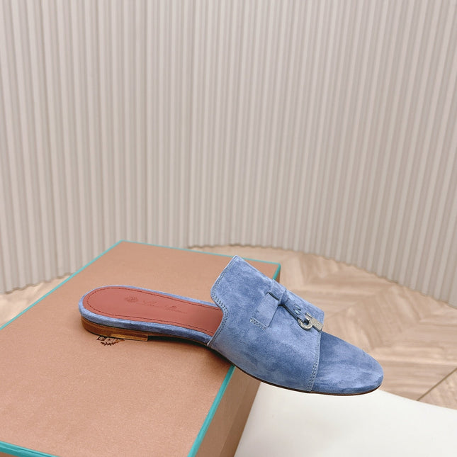 LP SUMMER CHARMS SANDALS IN AEGEAN SUEDE