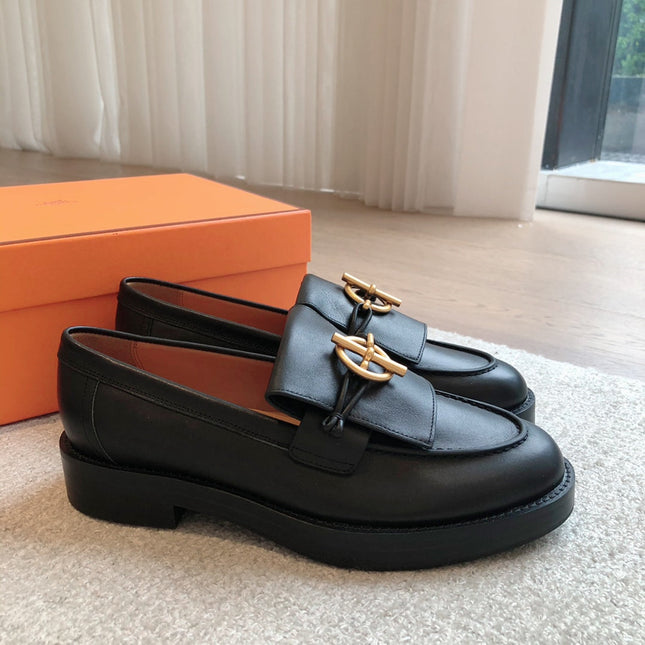 IMPACT LOAFER 25 BLACK CALFSKIN