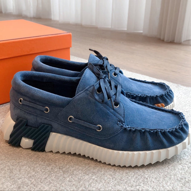 KETCH SNEAKER IN ROYAL BLUE SUEDE