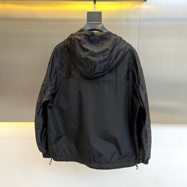 LV MONOGRAM WINDBREAKER BLACK 238895