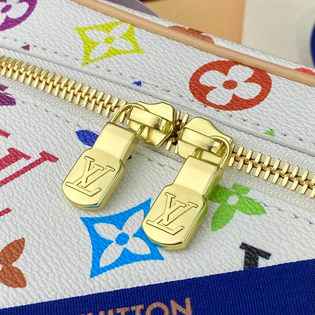 NICE BB 20 IN MULTICOLOR MONOGRAM CANVAS GOLD ZIPPER