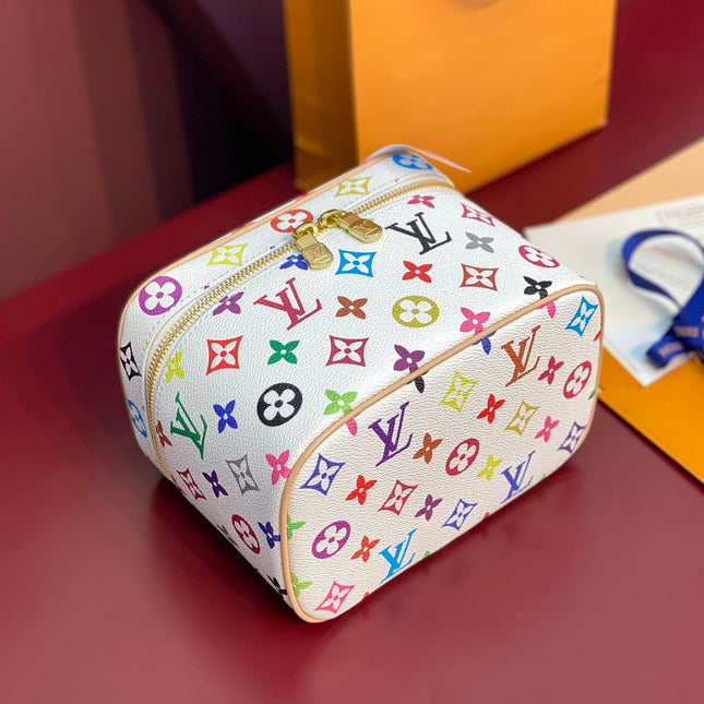 NICE BB 20 IN MULTICOLOR MONOGRAM CANVAS GOLD ZIPPER