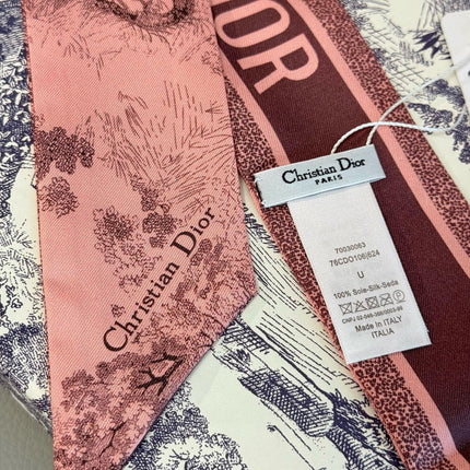 DIOR TWILLY 100 CM IN SILK 714364