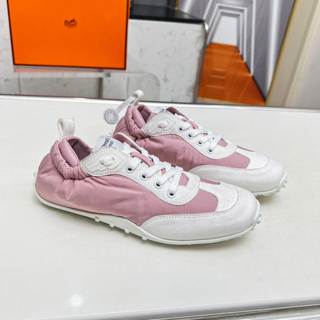 SKATEBOARD SHOES LIGHT PINK MIX WHITE SUEDE