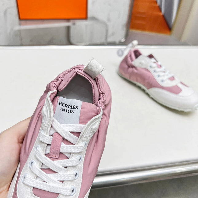 SKATEBOARD SHOES LIGHT PINK MIX WHITE SUEDE