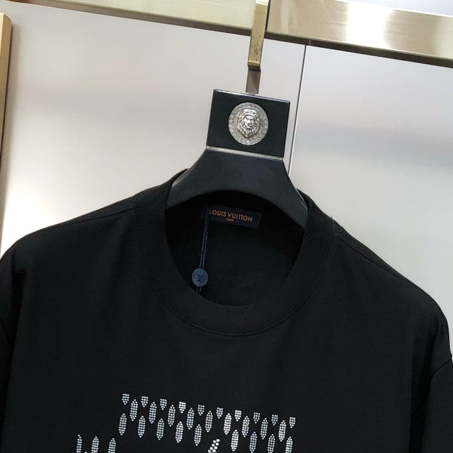 LV BLACK COTTON T-SHIRT 239467