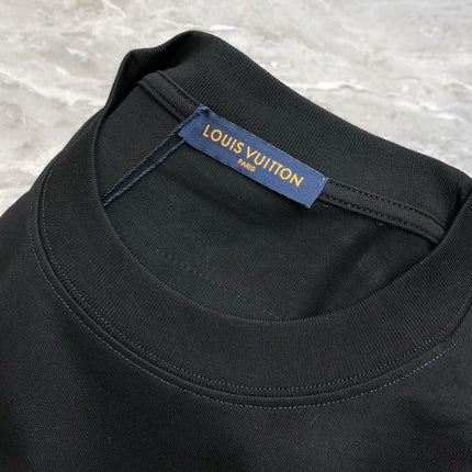 LV BLACK COTTON T-SHIRT 239467