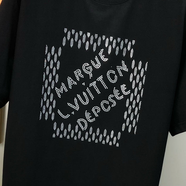 LV BLACK COTTON T-SHIRT 239467