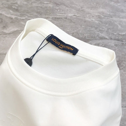 LV WHITE COTTON T-SHIRT 239464