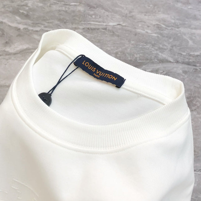 LV WHITE COTTON T-SHIRT 239464