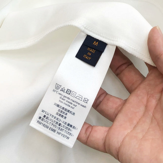 LV WHITE COTTON T-SHIRT 239464