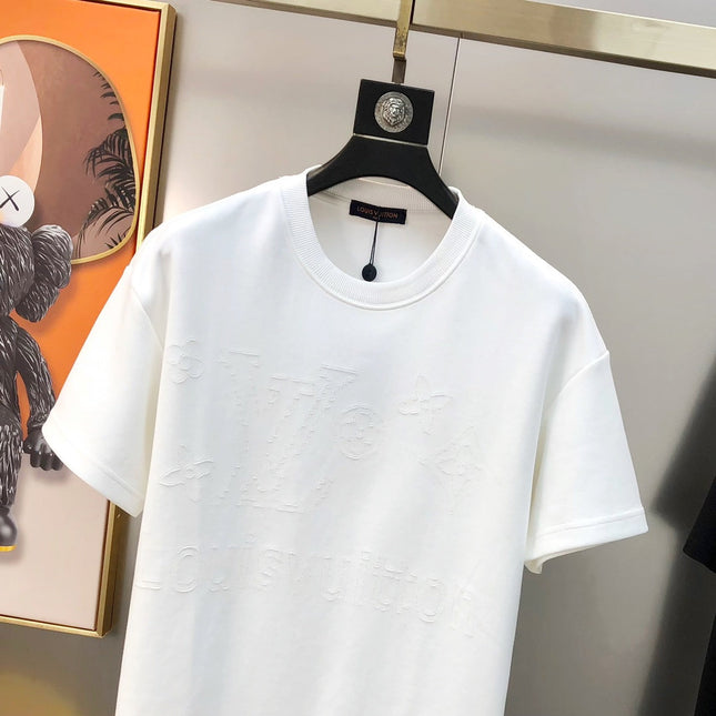 LV WHITE COTTON T-SHIRT 239464