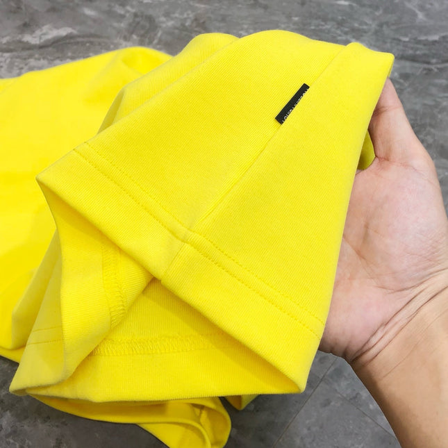 LV BRIGHT YELLOW COTTON T-SHIRT 239471