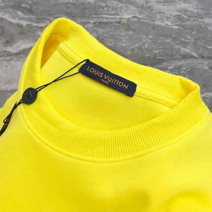 LV BRIGHT YELLOW COTTON T-SHIRT 239471