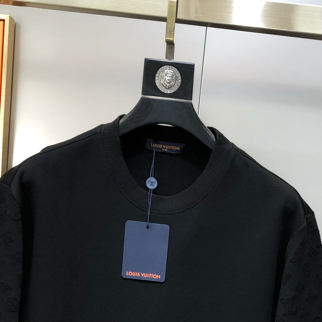 LV BLACK COTTON T-SHIRT 239470