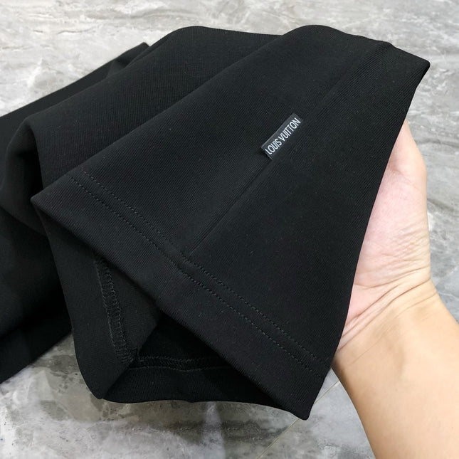 LV BLACK COTTON T-SHIRT 239470