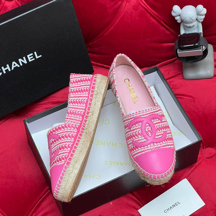 CC LOAFERS IN LIGHT PINK LAMBSKIN