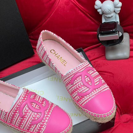 CC LOAFERS IN LIGHT PINK LAMBSKIN