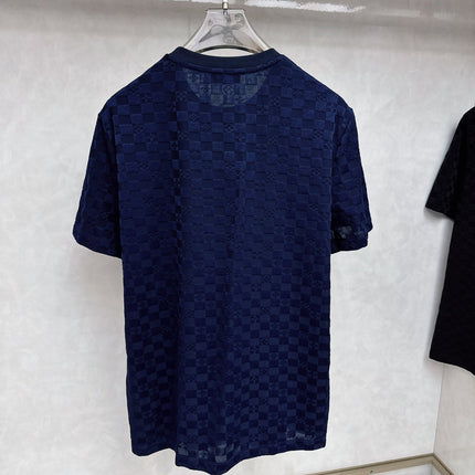 LV T-SHIRT NAVY BLUE 239624