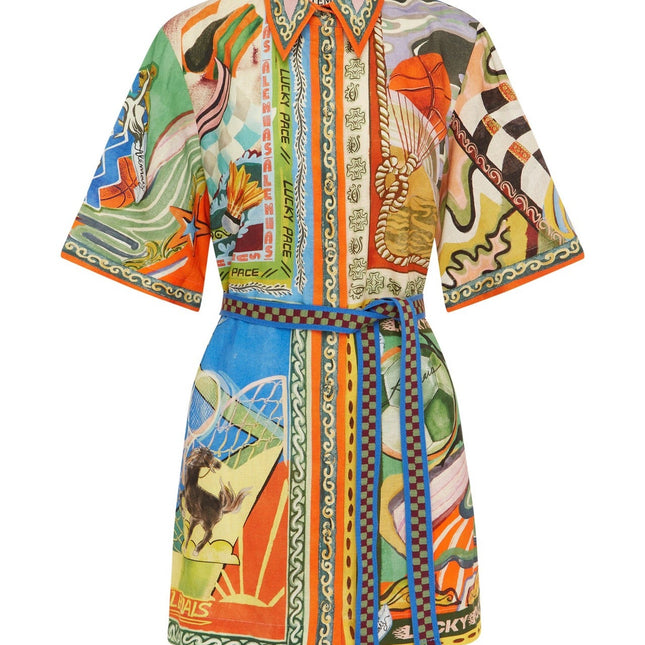 ALEMAIS SHORT DRESS MULTICOLOR 267453
