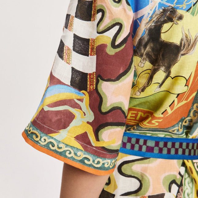ALEMAIS SHORT DRESS MULTICOLOR 267453