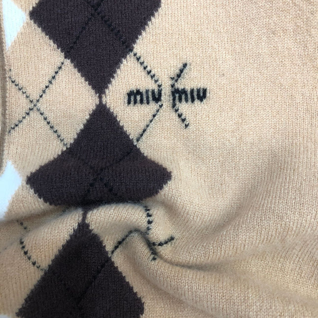 MIUMIU KNIT POLO SHIRT STYLE 248