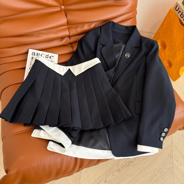 Loewe 25 Suit Black Cotton