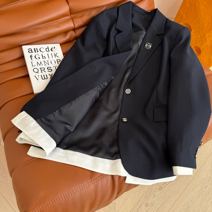 Loewe 25 Suit Black Cotton