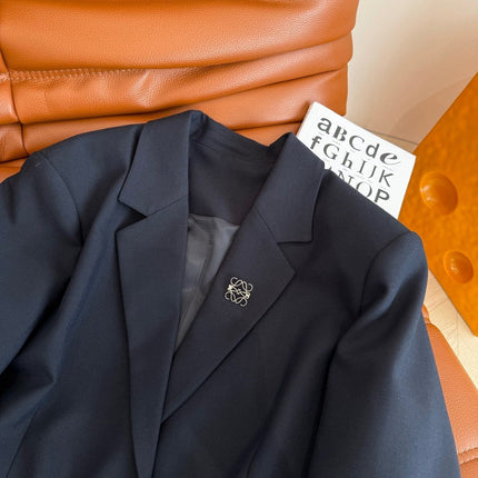 Loewe 25 Suit Black Cotton