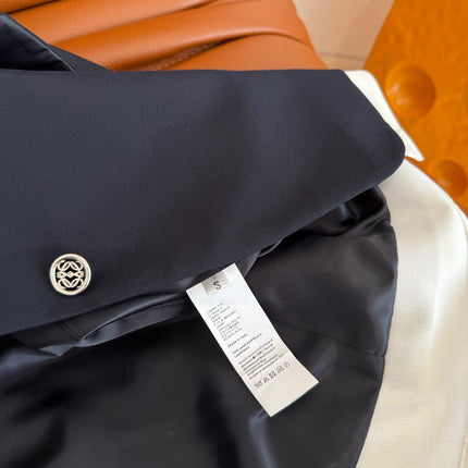Loewe 25 Suit Black Cotton