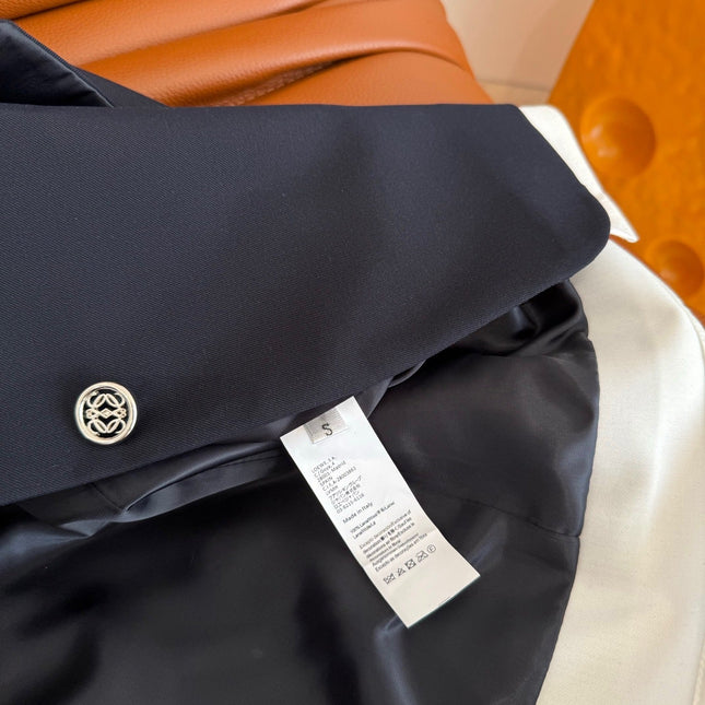 Loewe 25 Suit Black Cotton