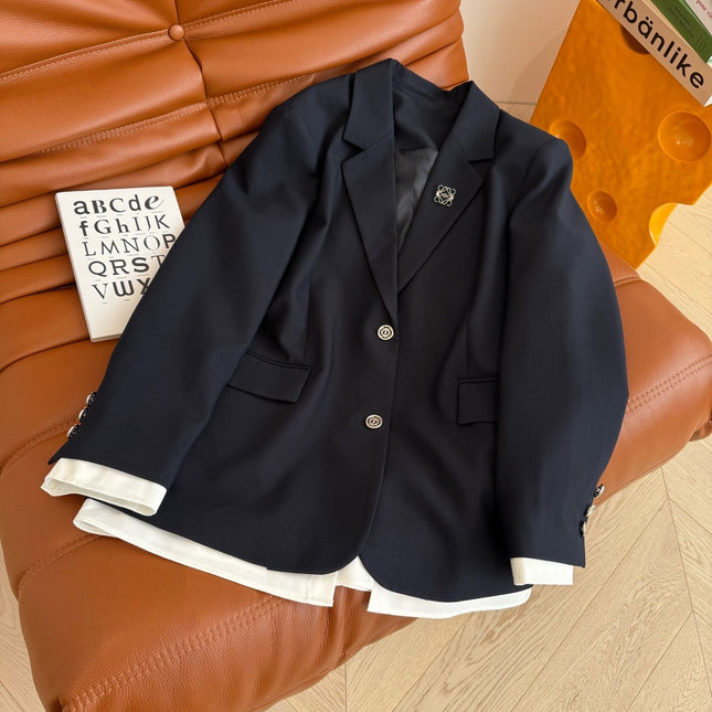 Loewe 25 Suit Black Cotton