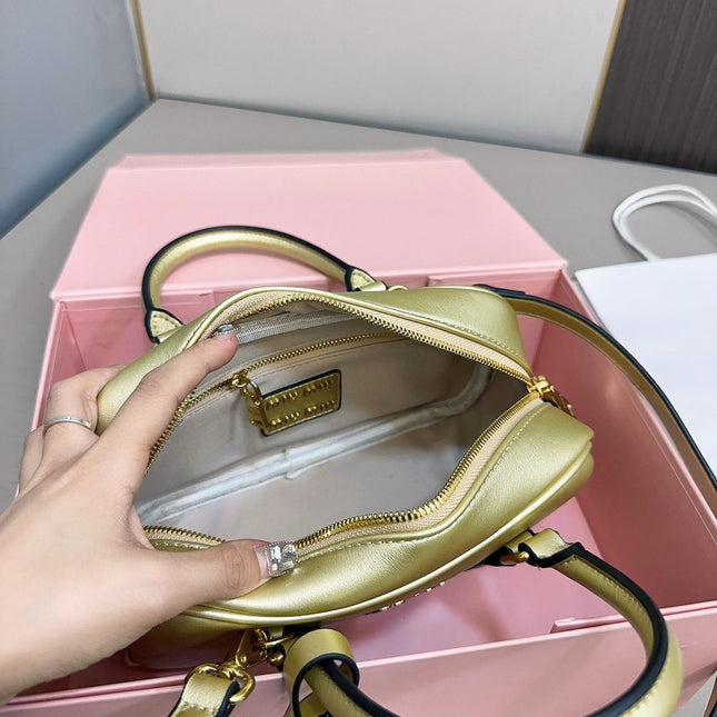 ARCADIE 25 BAG IN GOLDEN CALFSKIN