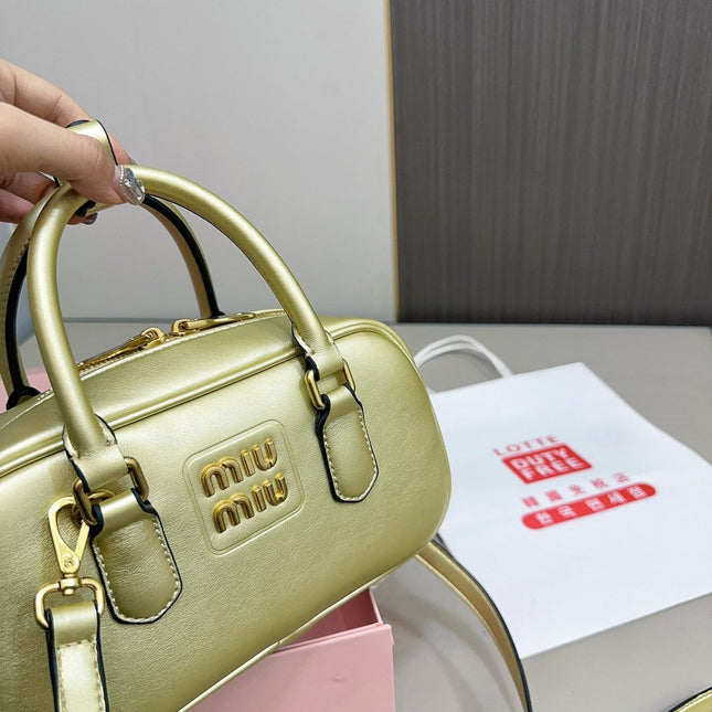 ARCADIE 25 BAG IN GOLDEN CALFSKIN