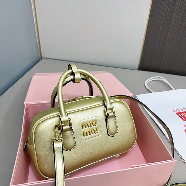 ARCADIE 25 BAG IN GOLDEN CALFSKIN