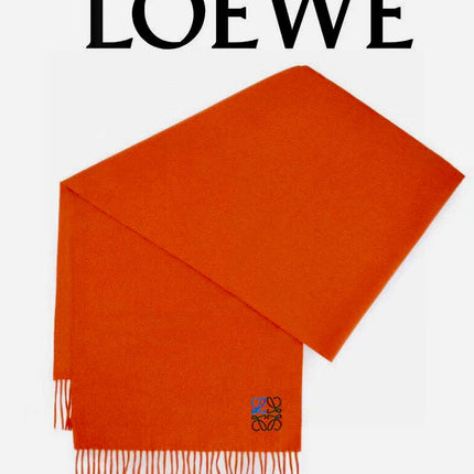 SCARF 180 CM IN FIRE ORANGE CASHMERE 353154